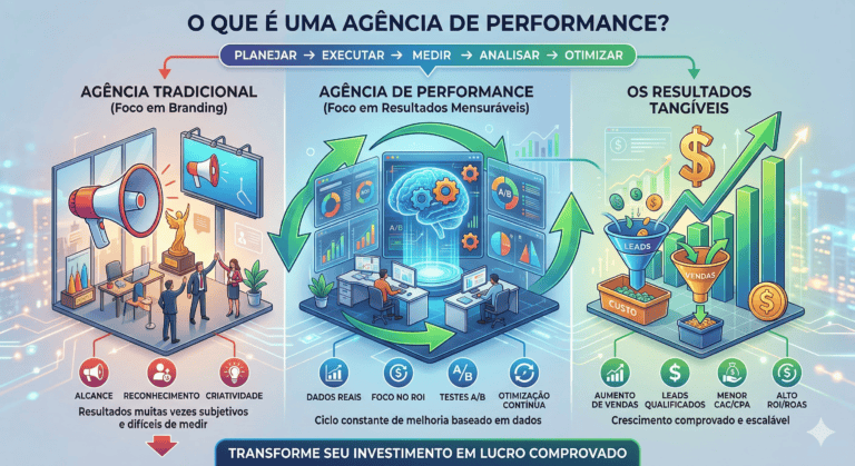 O Que é Uma Agência de Performance: A Matemática do Marketing para Gerar Lucro